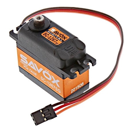 Savox SC-1267SG Servo standard digitale HV Ultra speed 21 kg/cm 0,09 sec/60 gradi a 7,4V - SAX110